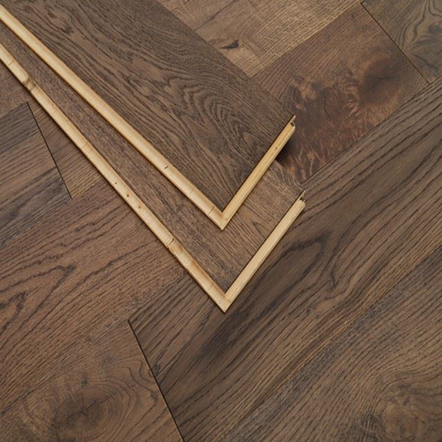 Oak Dark Color Engineered Wood Flooring
